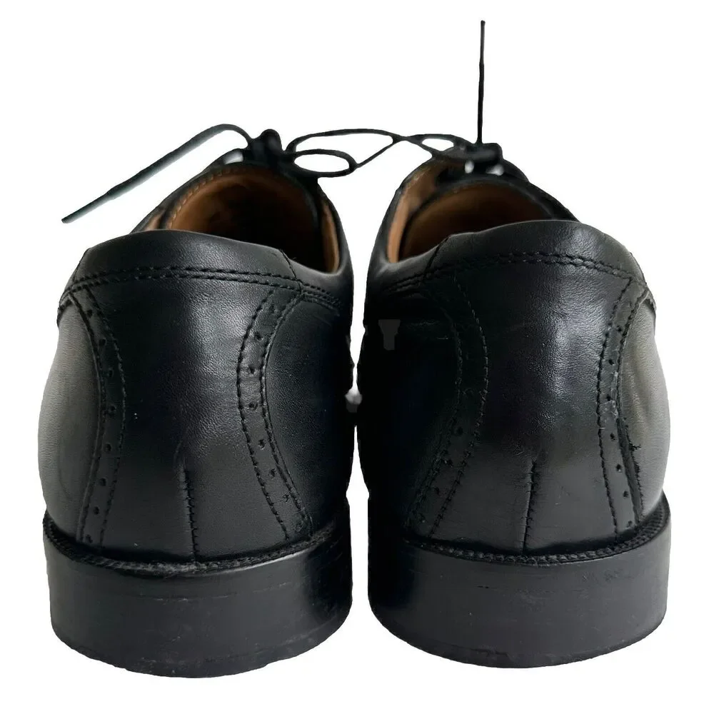 J. Murphy By Johnston Murphy Oxford Dress Shoes Black Mens Size 11M 59-2015